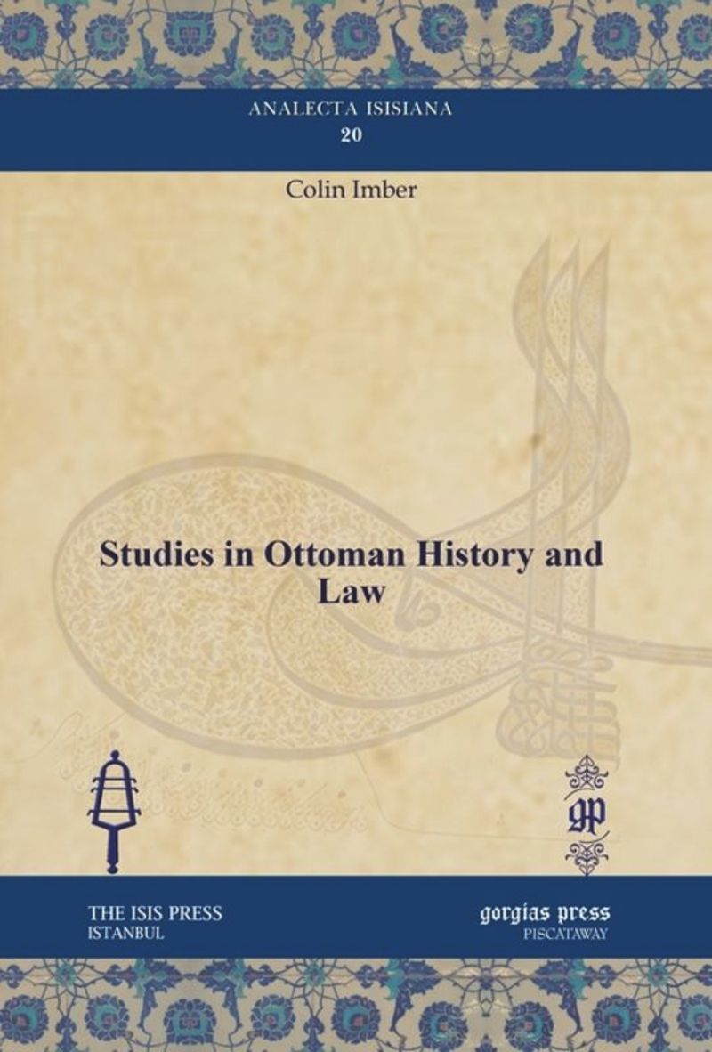 book: Studies in Ottoman History and Law