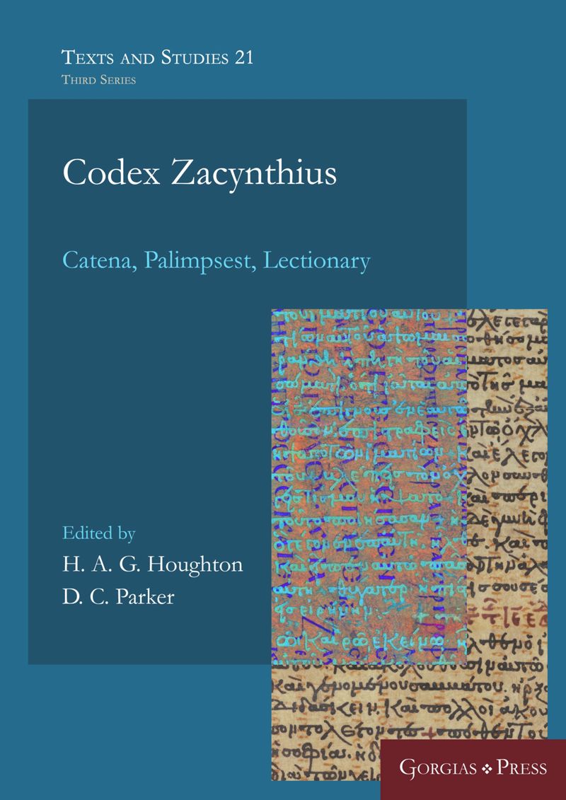 book: Codex Zacynthius: Catena, Palimpsest, Lectionary