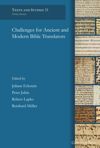 book: Challenges for Ancient and Modern Bible Translators