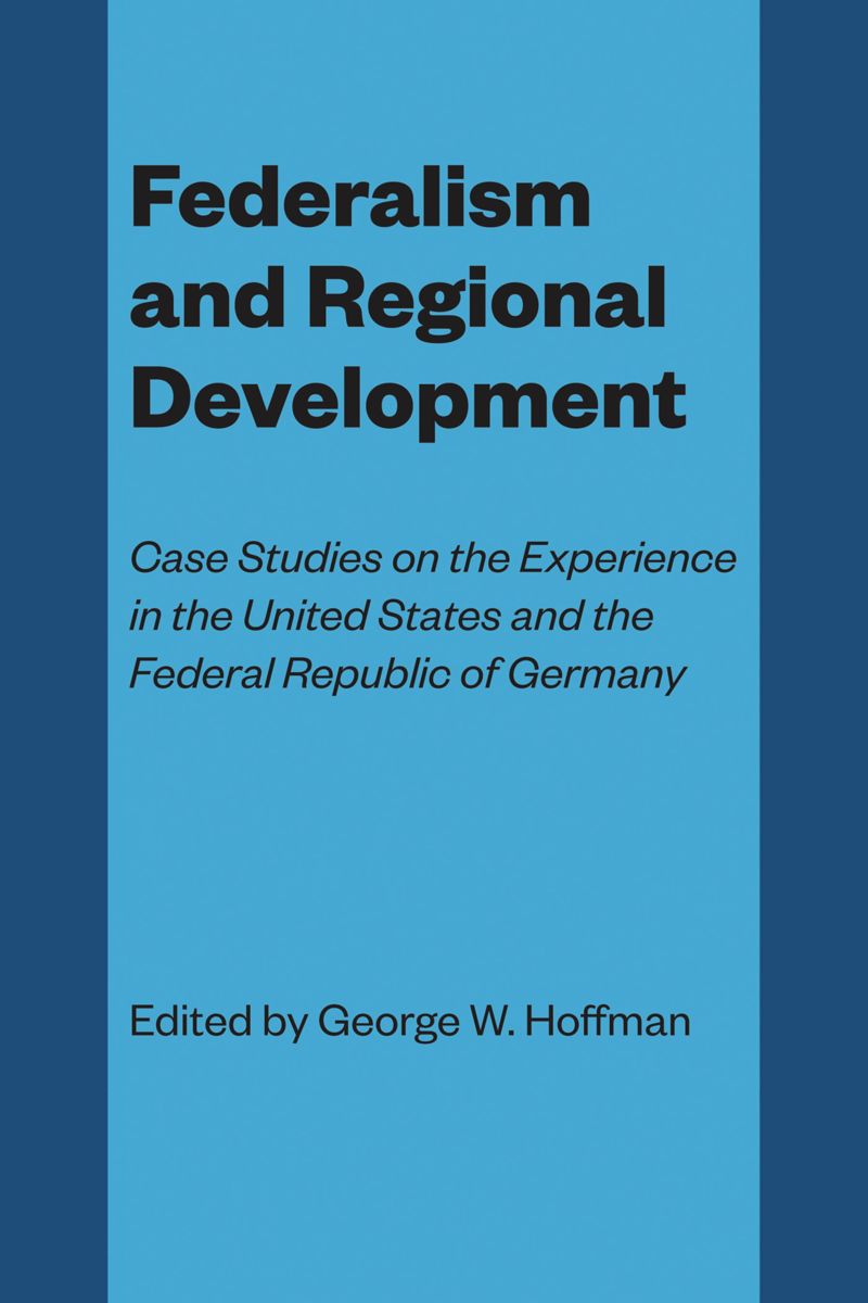 book: Federalism and Regional Development
