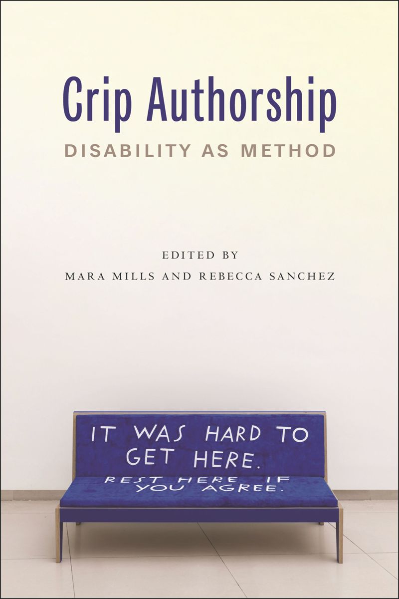 book: Crip Authorship