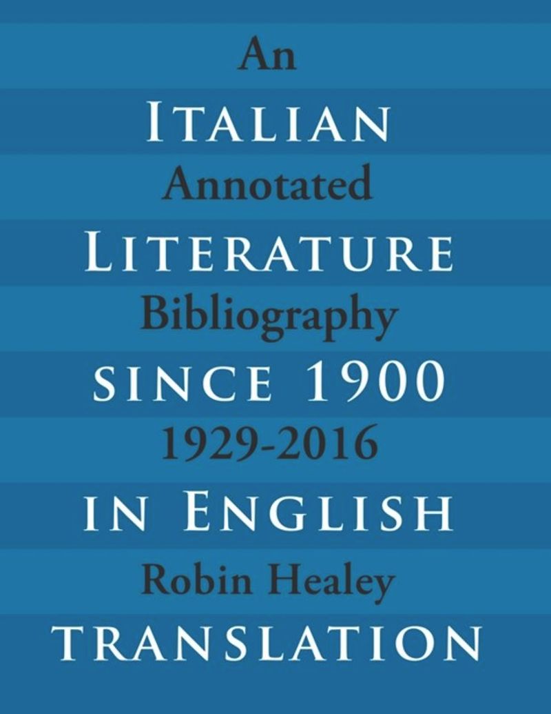 book: Italian Literature since 1900 in English Translation
