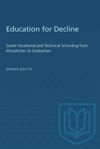 book: Education for Decline