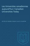 book: Les Universites canadiennes aujourd'hui / Canadian Universities Today