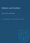 book: Debtor and Creditor