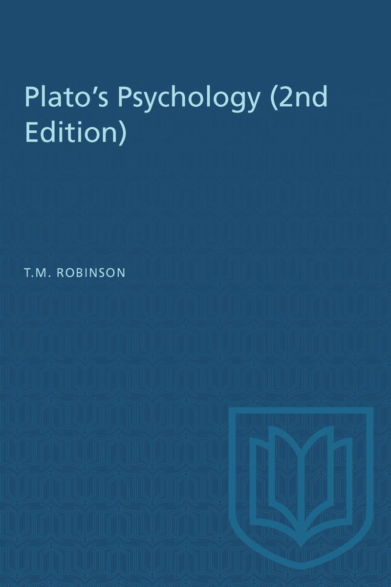 book: Plato's Psychology (2nd Edition)
