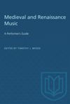 book: Medieval and Renaissance Music