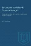 book: Structures sociales du Canada français