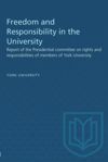 book: Freedom and Responsibility in the University