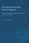 book: Toronto During the French Regime