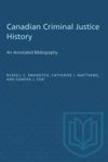 book: Canadian Criminal Justice History