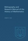 book: Bibliography and Research Manual of the History of Mathematics