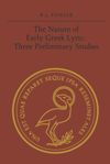 book: The Nature of Early Greek Lyric