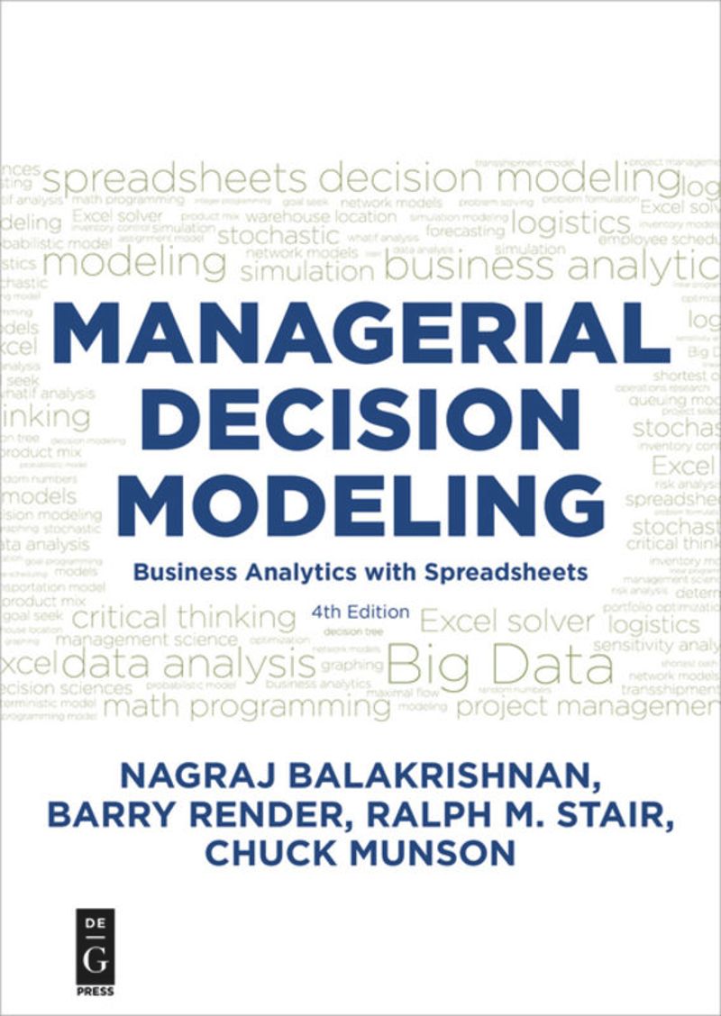 book: Managerial Decision Modeling
