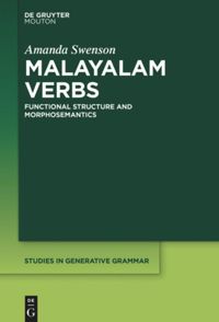 book: Malayalam Verbs