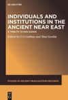 book: Individuals and Institutions in the Ancient Near East