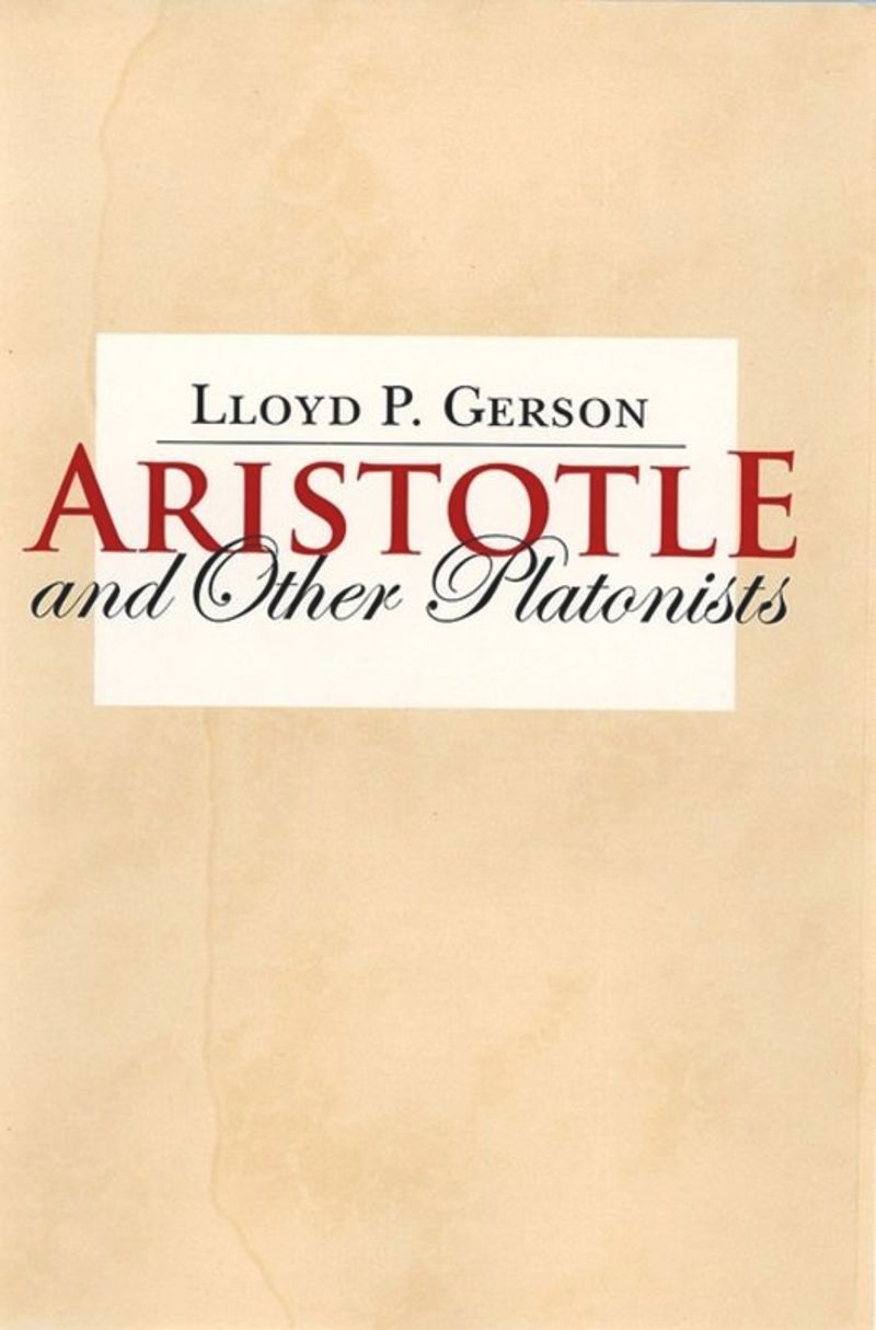 book: Aristotle and Other Platonists
