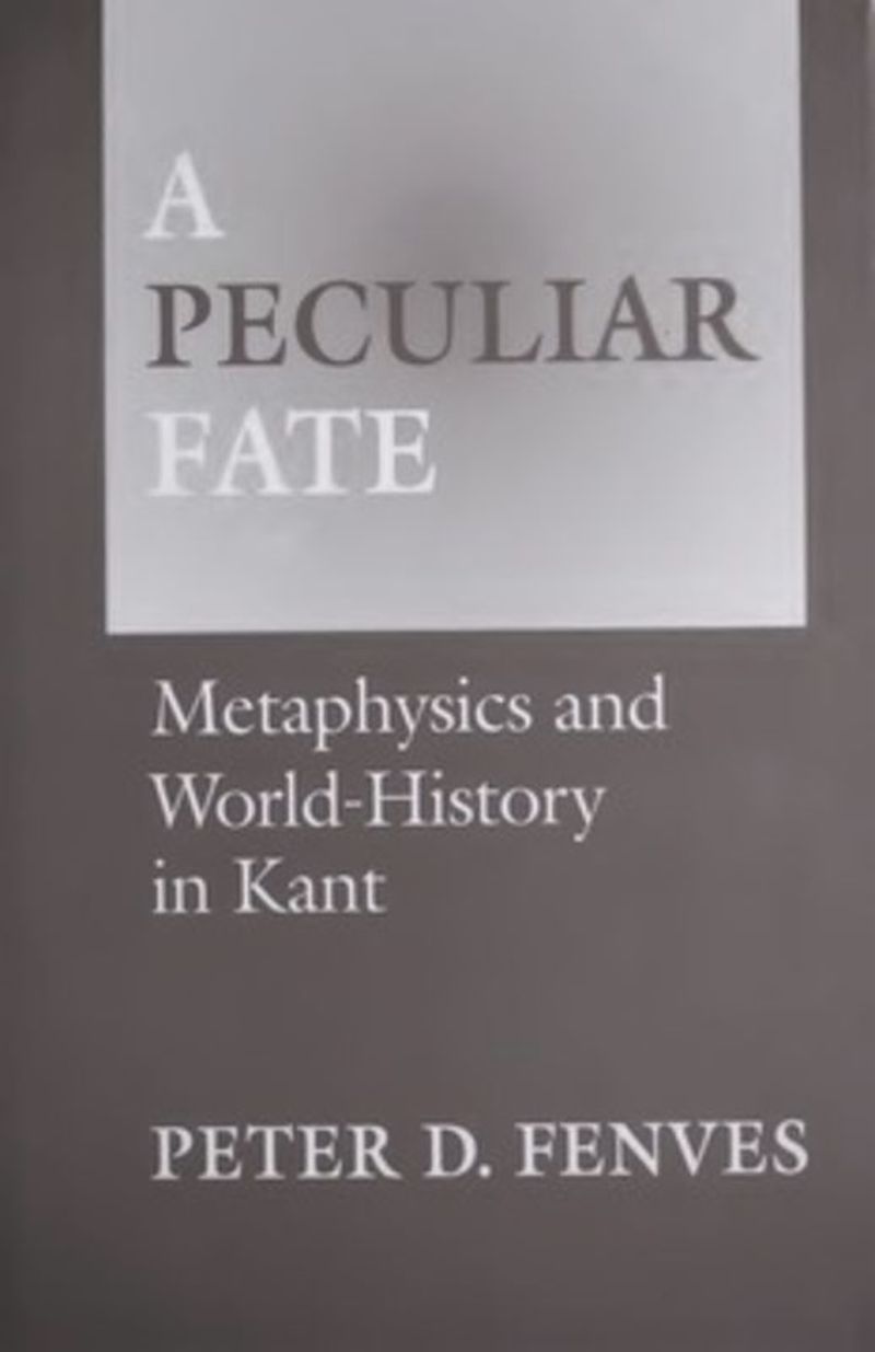 book: A Peculiar Fate