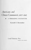 Americans and Chinese Communists, 1927–1945