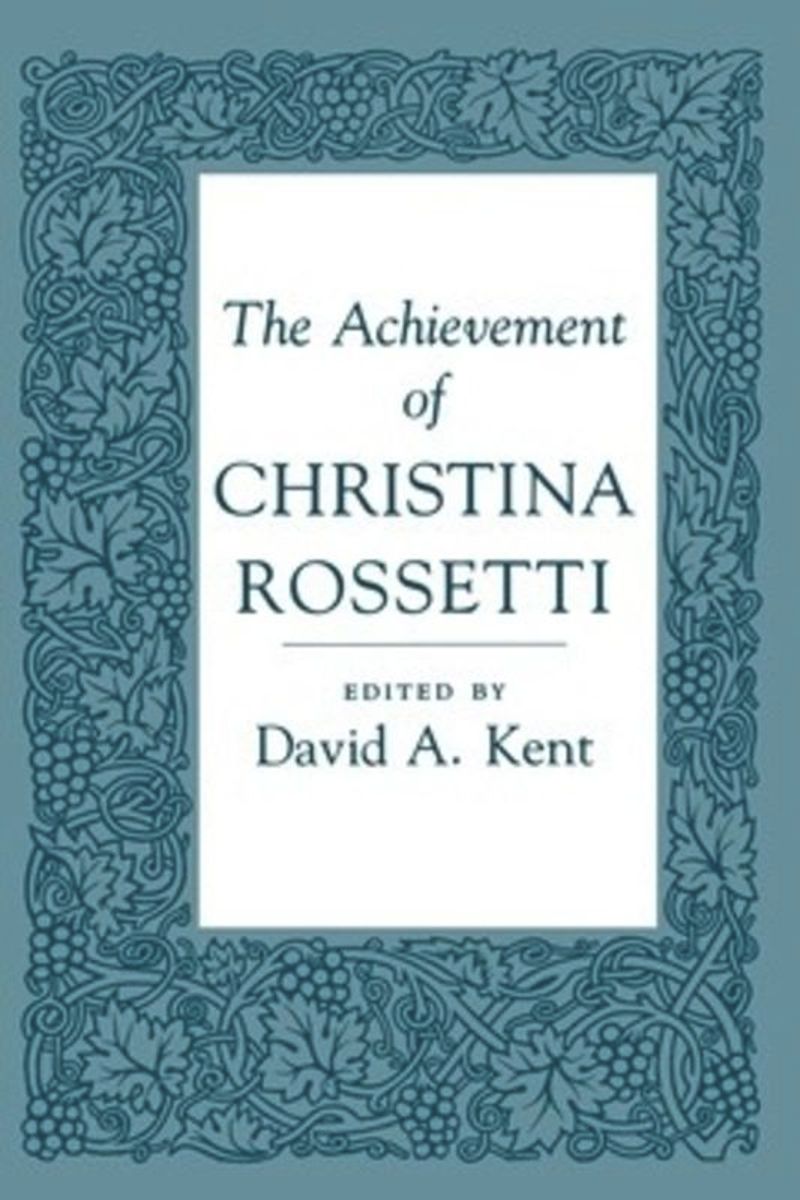 book: The Achievement of Christina Rossetti