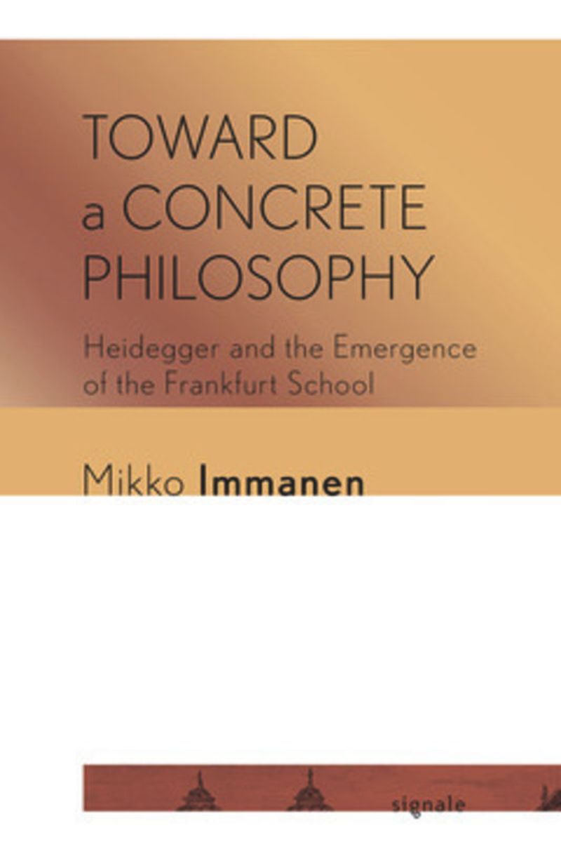 book: Toward a Concrete Philosophy
