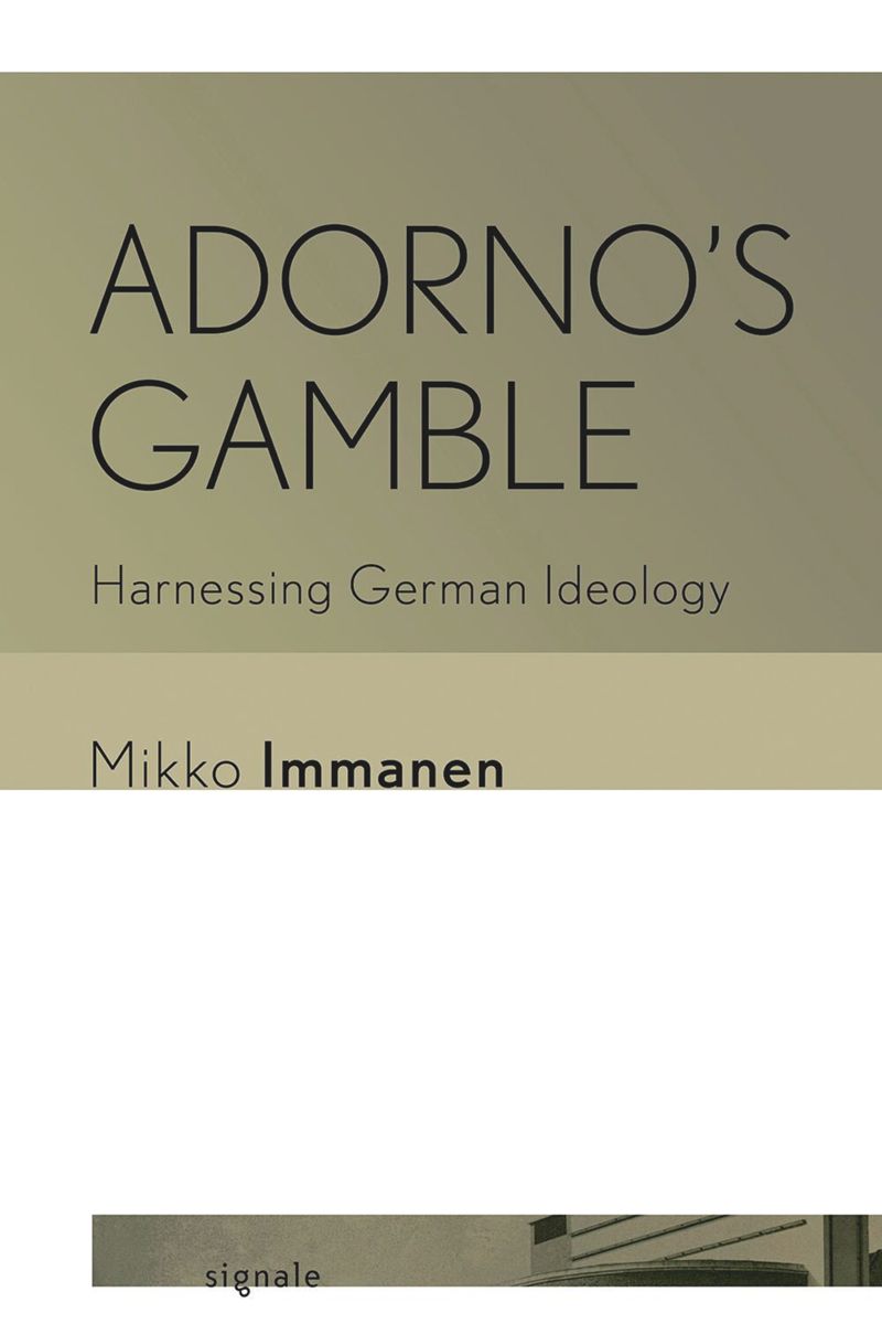 book: Adorno's Gamble