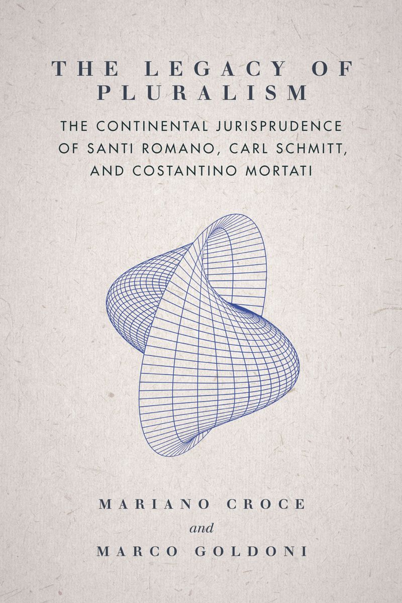 book: The Legacy of Pluralism