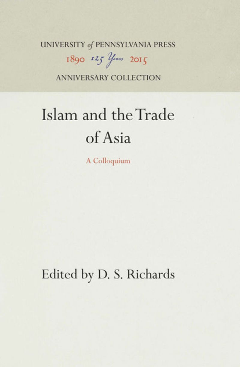 book: Islam and the Trade of Asia