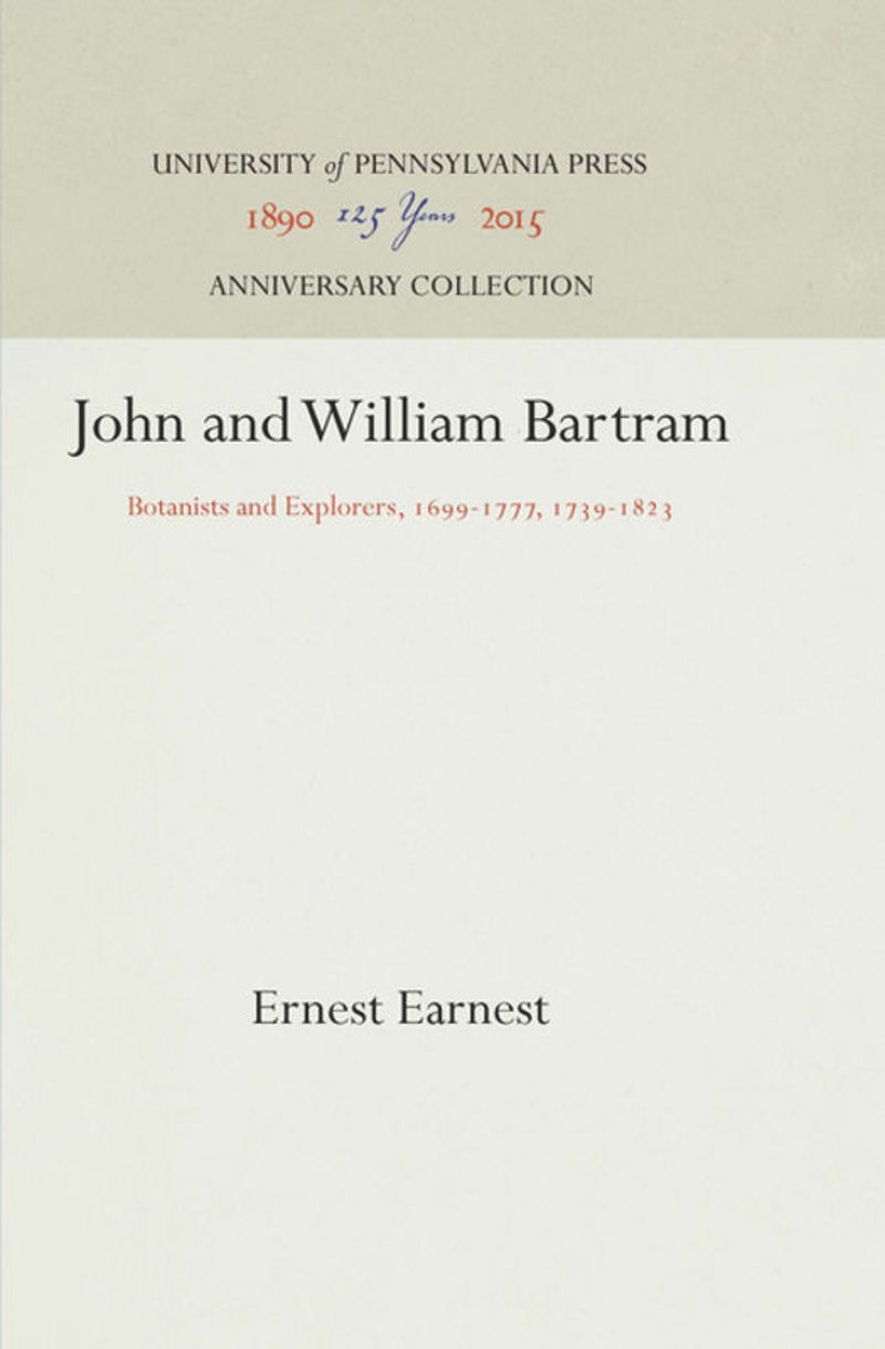 book: John and William Bartram