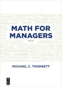 book: Math for Managers