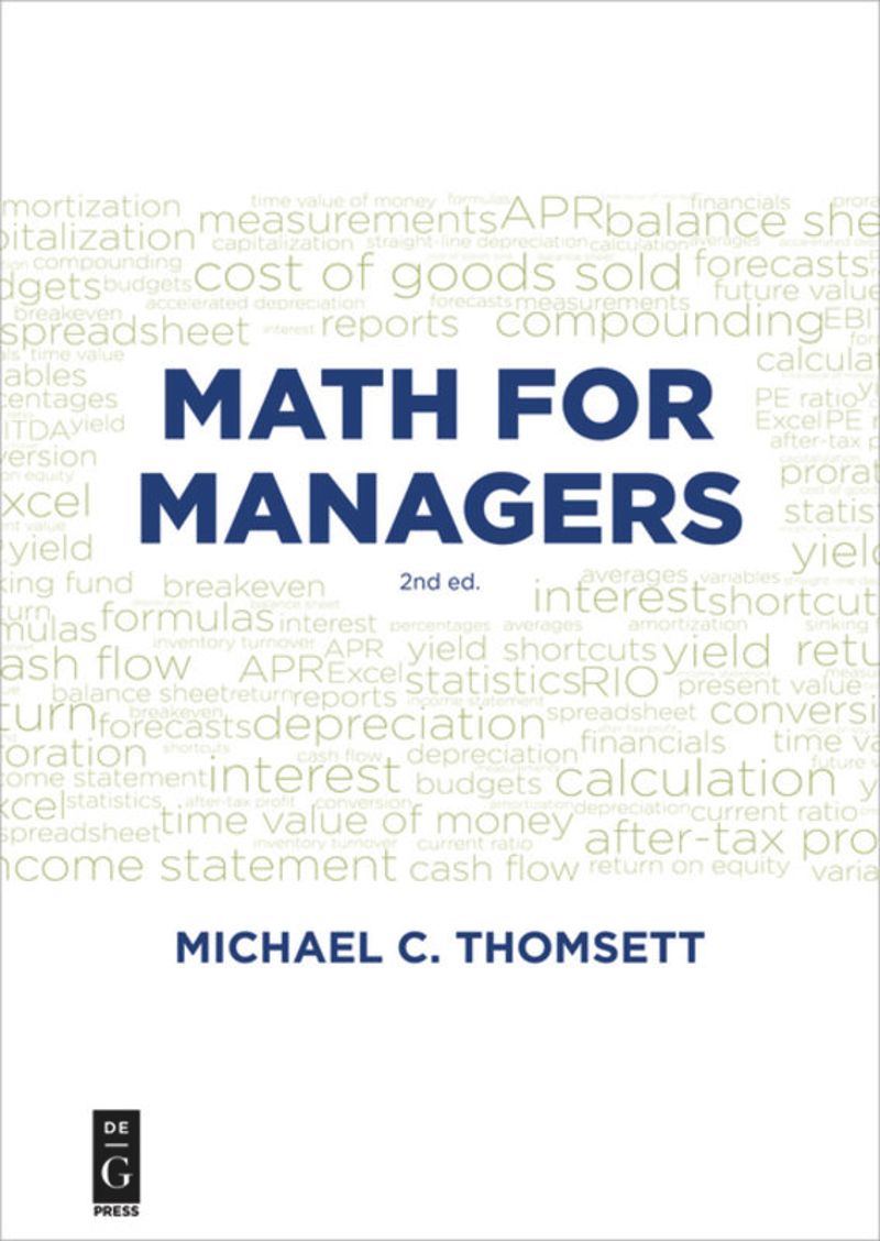 book: Math for Managers