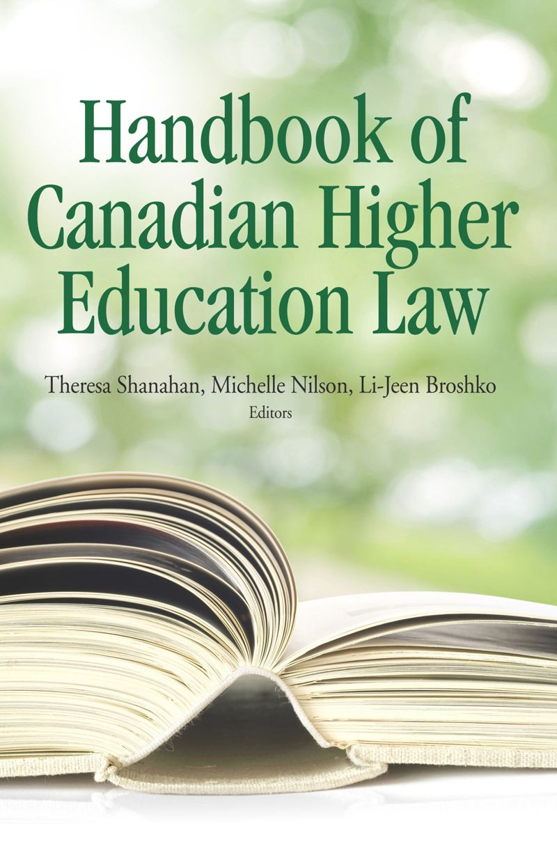 book: The Handbook of Canadian Higher Education