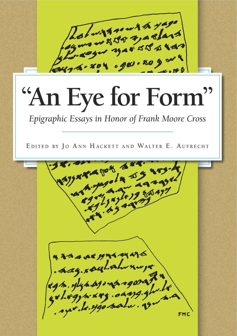 book: An Eye for Form”