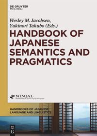 book: Handbook of Japanese Semantics and Pragmatics