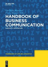 book: Handbook of Business Communication