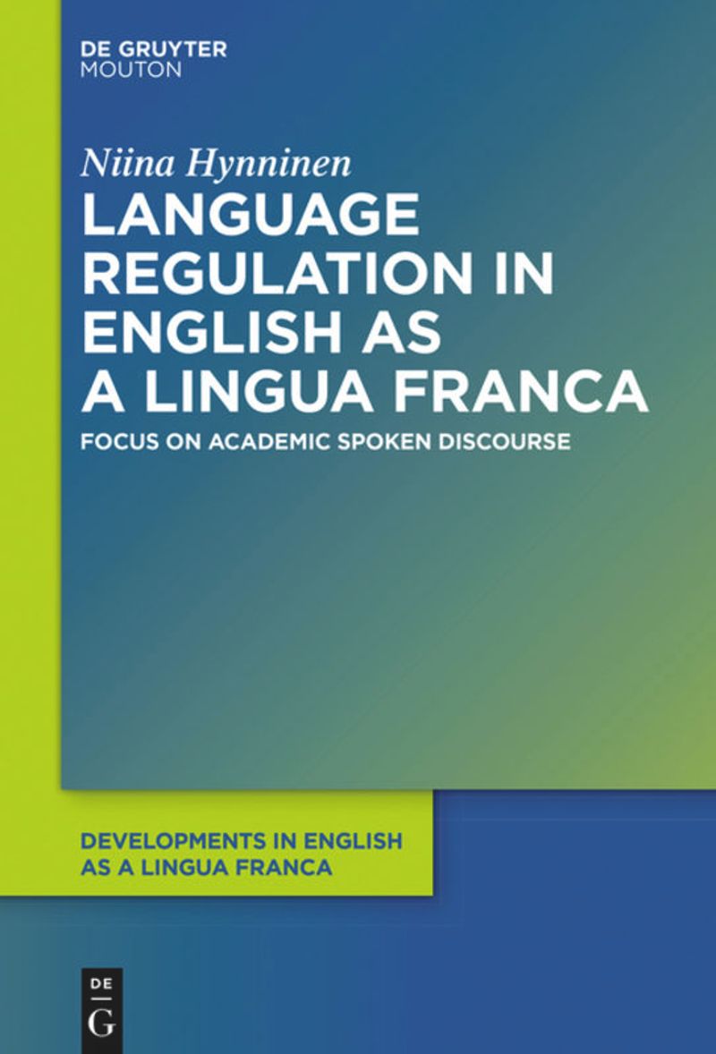 book: Language Regulation in English as a Lingua Franca