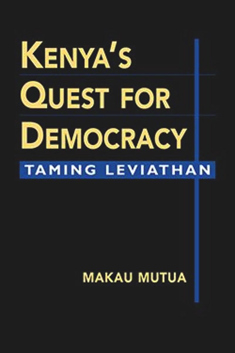 book: Kenyas Quest for Democracy