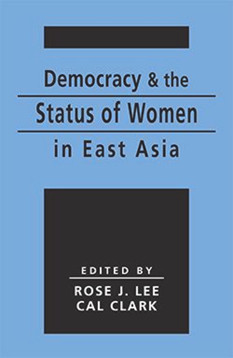 book: Democracy and the Status of Women in East Asia