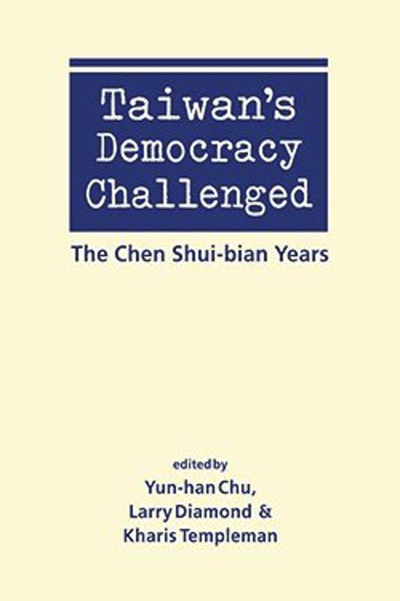 book: Taiwan’s Democracy Challenged