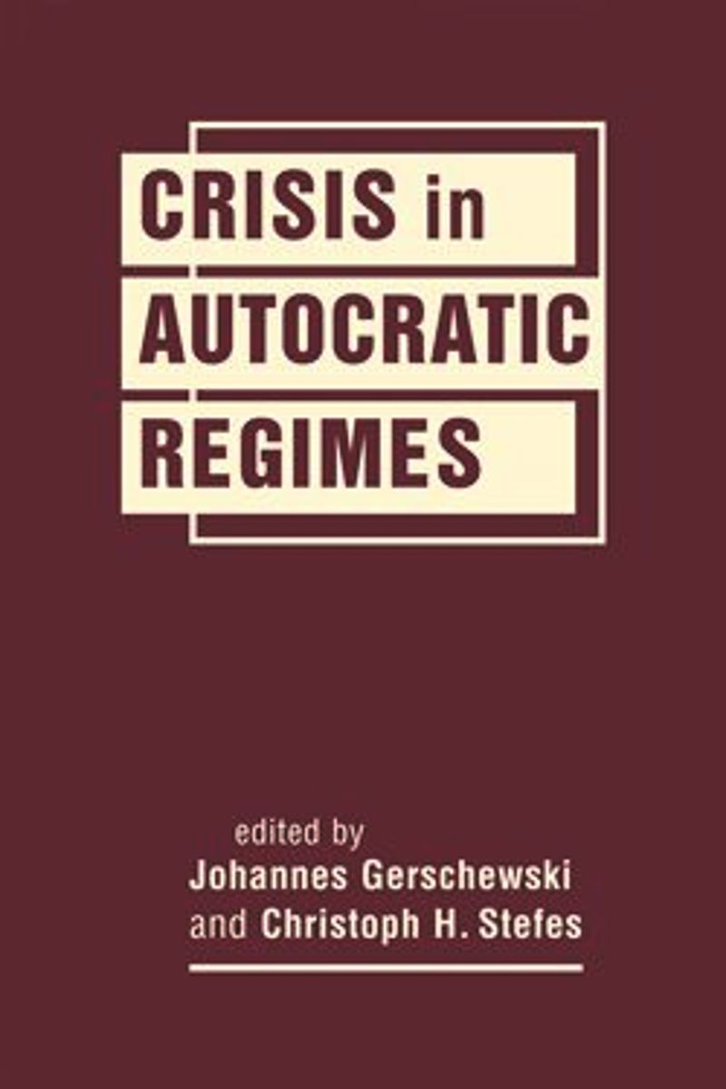 book: Crisis in Autocratic Regimes