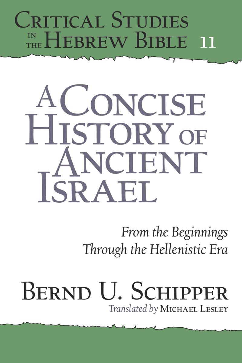 book: A Concise History of Ancient Israel