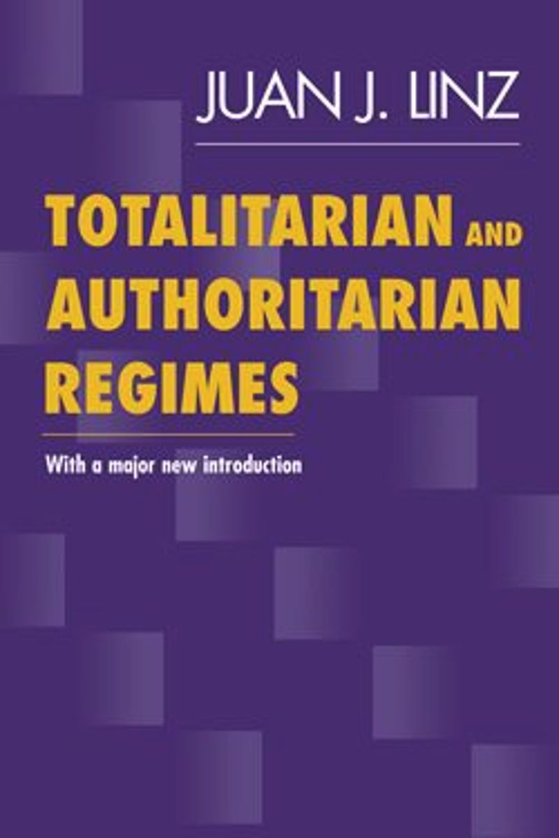 book: Totalitarian and Authoritarian Regimes