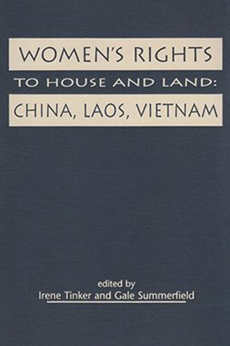 book: Women's Rights to House and Land