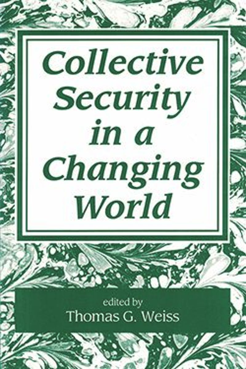 book: Collective Security in a Changing World