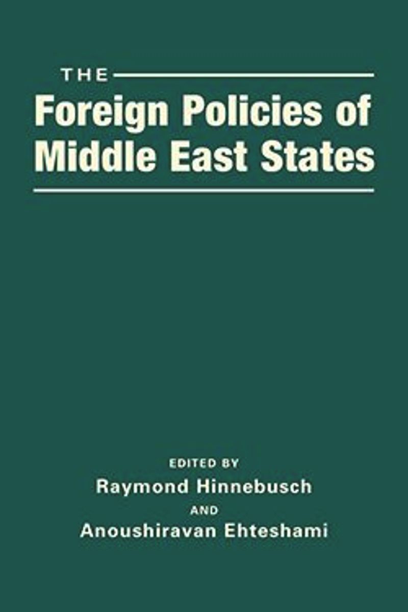 book: The Foreign Policies of Middle East States