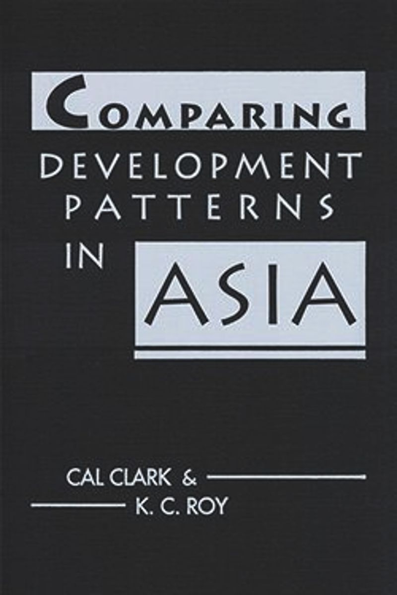 book: Comparing Development Patterns in Asia