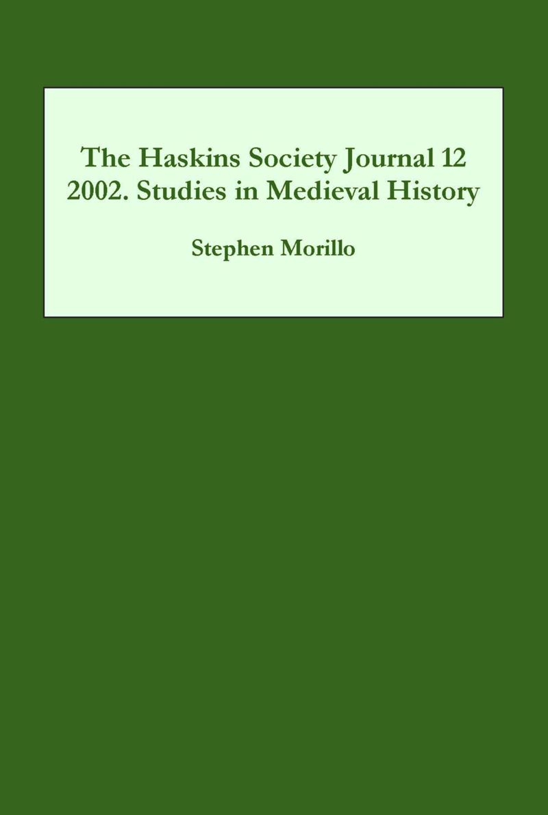 book: The Haskins Society Journal 12