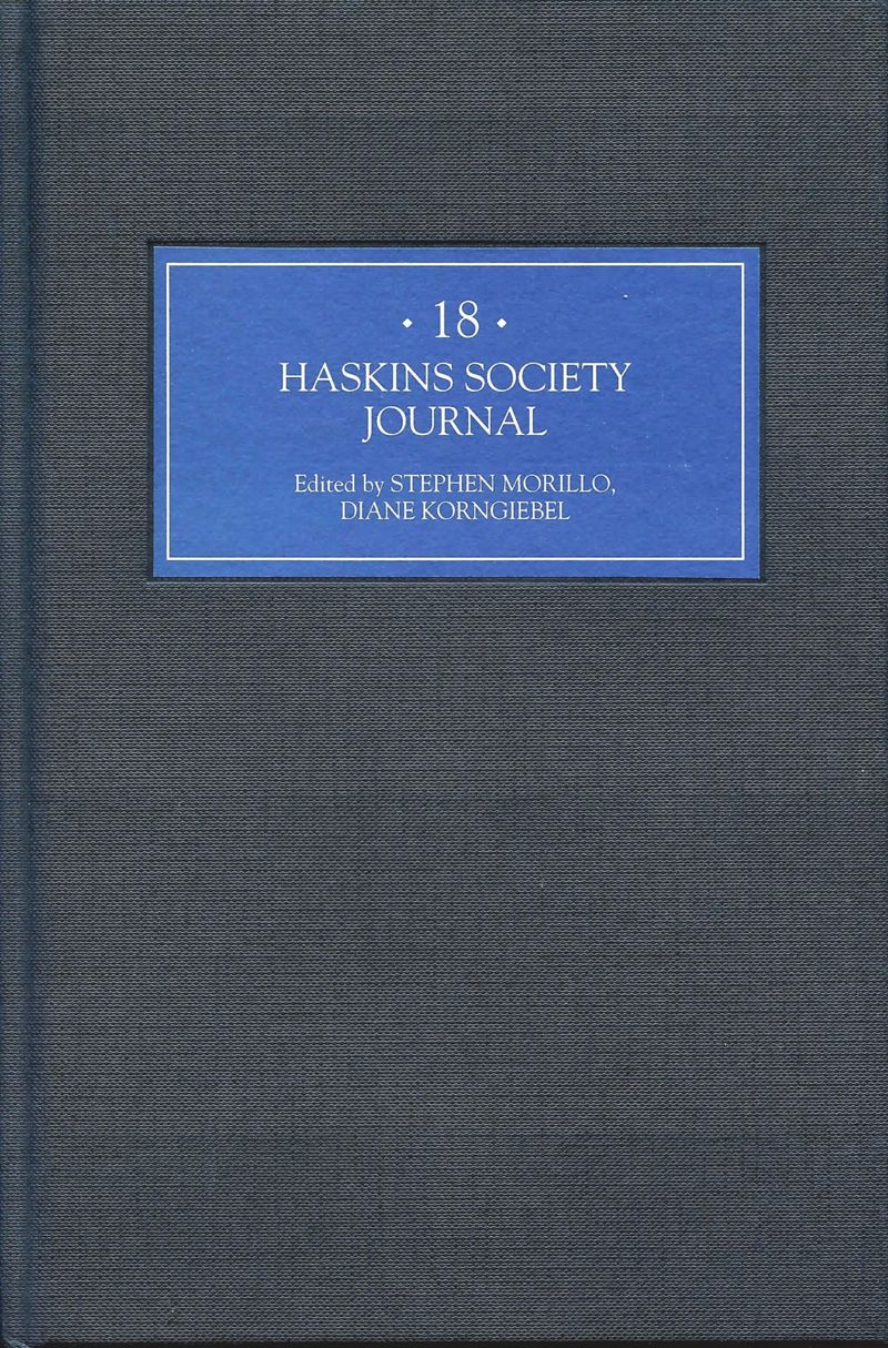 book: The Haskins Society Journal 18