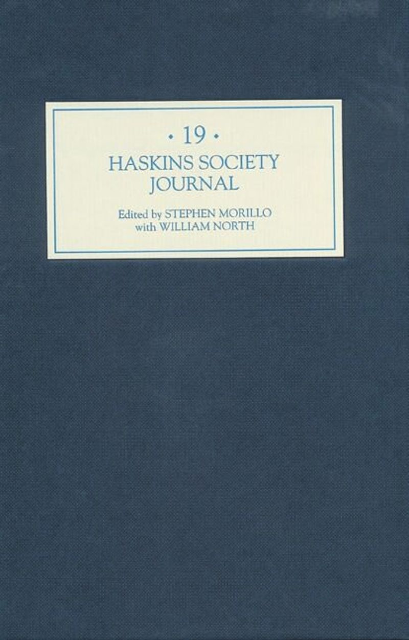 book: The Haskins Society Journal 19
