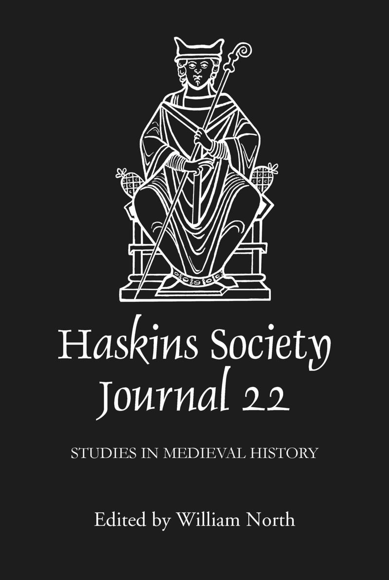 book: The Haskins Society Journal 22